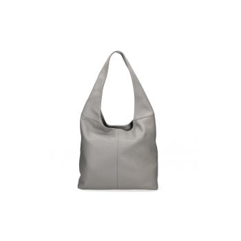 Geanta hobo de piele