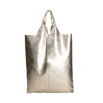 Geanta hobo de piele cu etui