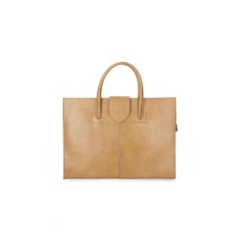 Geanta tote de piele