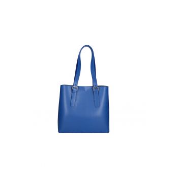 Geanta tote de piele cu etui detasabil