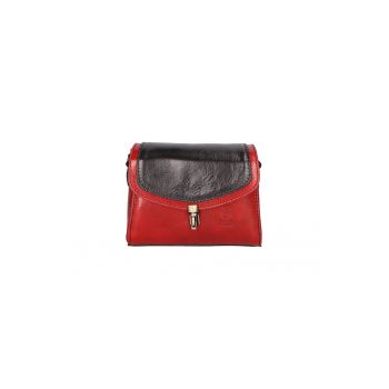 Give Lux - Geanta crossbody de piele cu clapa