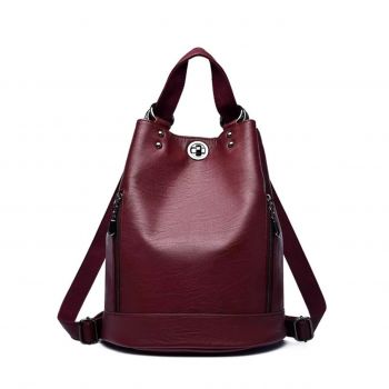 Rucsac dama, Alithia GT3634, Bordo