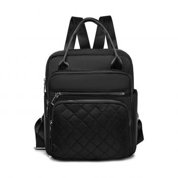 Rucsac dama, Elvina GT3704, Negru