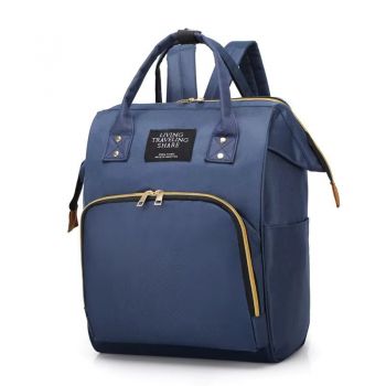 Rucsac multifunctional pentru mamici, Taisia GT3698, Albastru inchis