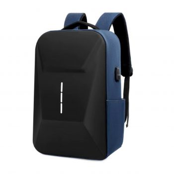 Rucsac unisex, Orien GT3756, port USB, Albastru