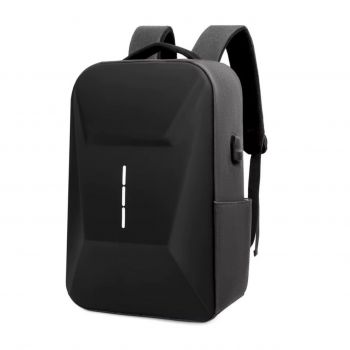 Rucsac unisex, Orien GT3757, port USB, Gri