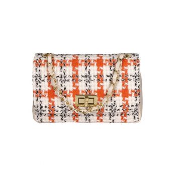 Geanta crossbody cu bareta convertibila