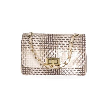 Geanta crossbody cu bareta convertibila