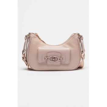Geanta crossbody cu bareta cu logo