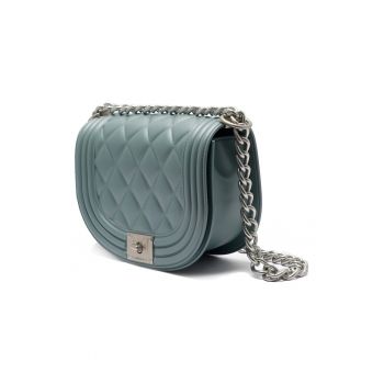 Geanta crossbody cu bareta din lant