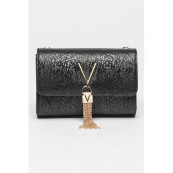 Geanta crossbody cu bareta din lant Divina