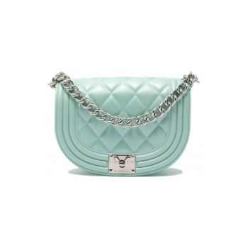 Geanta crossbody cu bareta din lant
