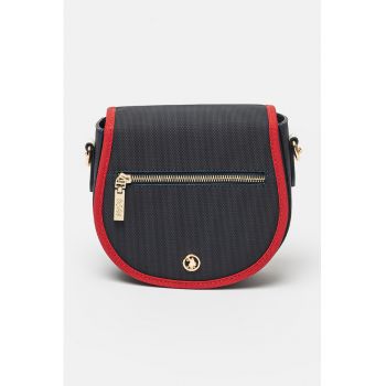 Geanta crossbody cu detalii din lant