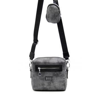 Geanta crossbody cu etui detasabil