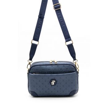 Geanta crossbody cu logo -