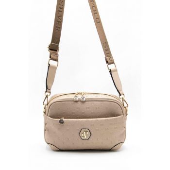 Geanta crossbody cu logo -
