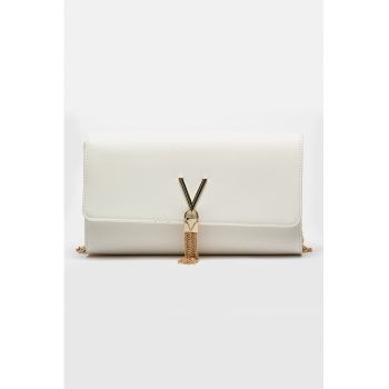 Geanta crossbody de piele ecologica cu bareta de lant Divina