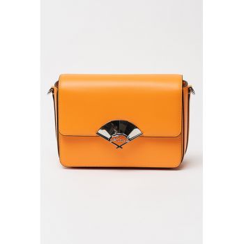 Geanta crossbody de piele Signature