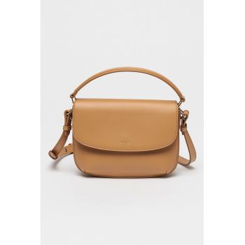 Geanta crossbody din piele cu bareta ajustabila Sarah