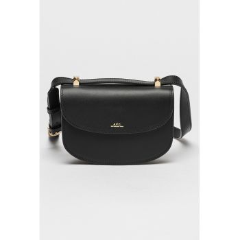 Geanta crossbody din piele cu bareta ajustabila si detasabila Genève