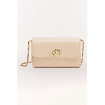 Geanta crossbody din piele cu bareta din lant 1927