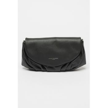 Geanta crossbody din piele cu bareta din lant Adele