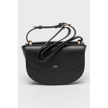 Geanta crossbody din piele cu clapa Genève