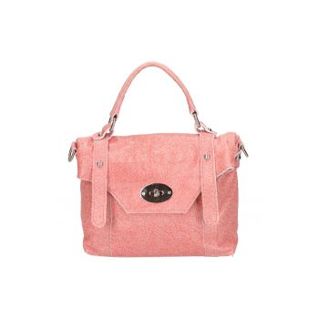 Geanta crossbody din piele cu clapa
