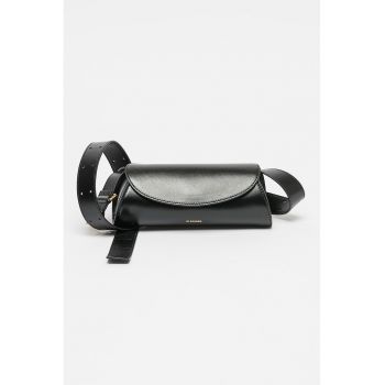Geanta crossbody din piele cu detaliu logo