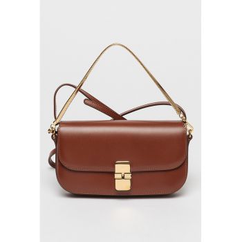 Geanta crossbody din piele Noisette