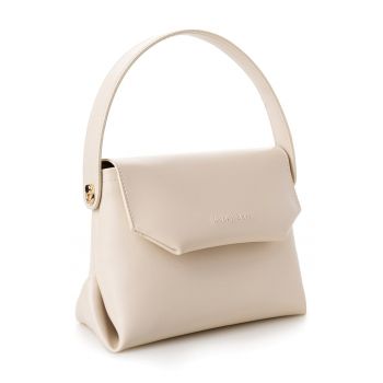 Geanta crossbody eleganta - Crem - 17x25x11