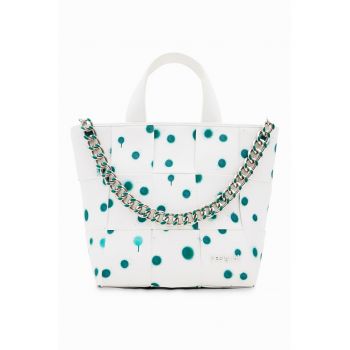 Geanta cu bareta de umar si model New Splatter Valdivia
