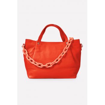 Geanta tote de piele