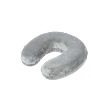 Perna de gat memory foam pentru calatorie -  ACPIL1 - Gri