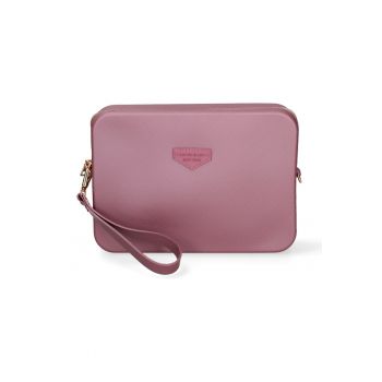 Geanta crossbody cu bareta cu logo
