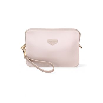 Geanta crossbody cu bareta cu logo