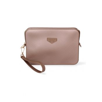 Geanta crossbody cu bareta cu logo