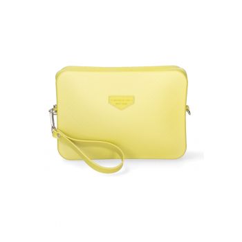 Geanta crossbody cu bareta cu logo