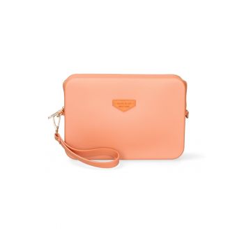 Geanta crossbody cu bareta cu logo