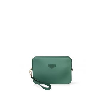 Geanta crossbody cu bareta cu logo