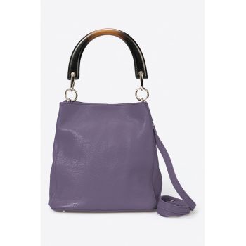 Geanta crossbody de piele