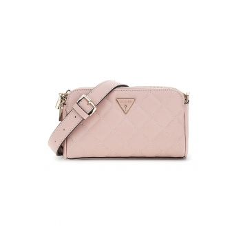 Geanta crossbody de piele ecologica cu aspect matlasat