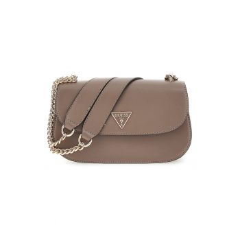Geanta crossbody de piele ecologica cu bareta de lant Daryna