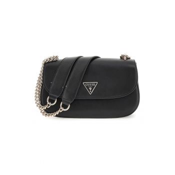 Geanta crossbody de piele ecologica cu bareta de lant Daryna