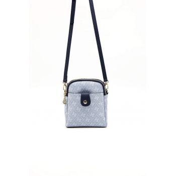 Geanta crossbody de piele ecologica cu bareta detasabila