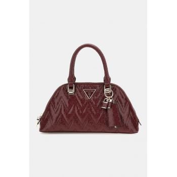 Geanta crossbody de piele ecologica cu logo Adelard