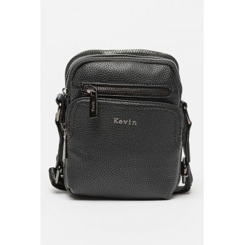 Geanta crossbody de piele ecologica Kevin