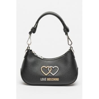 Geanta crossbody de piele si piele ecologica