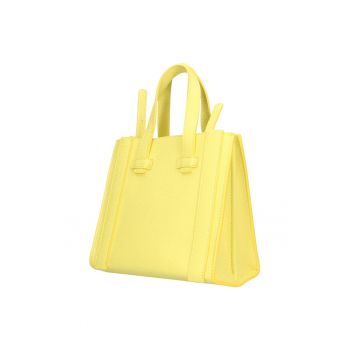 Geanta crossbody din piele cu aspect granulat
