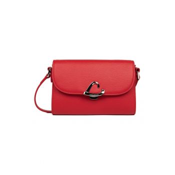 Geanta crossbody din piele cu detaliu logo Sierra